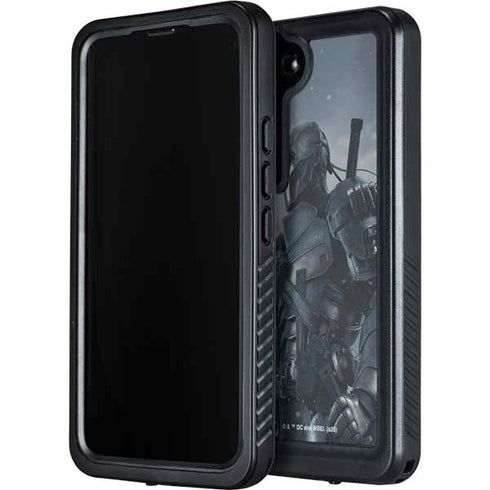 DC Comics Arkham Origins Deathstroke Galaxy S24 Waterproof Case